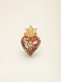 Mini Sacred Heart with Milagros