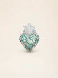 Mini Sacred Heart with Milagros