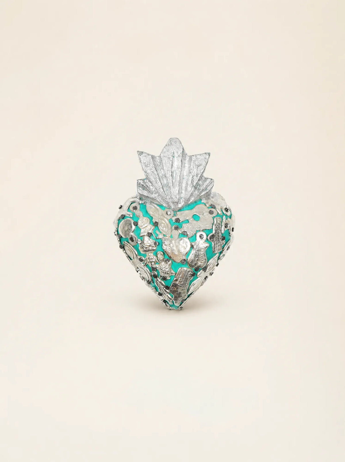 Mini Cuore Sacro con Milagros