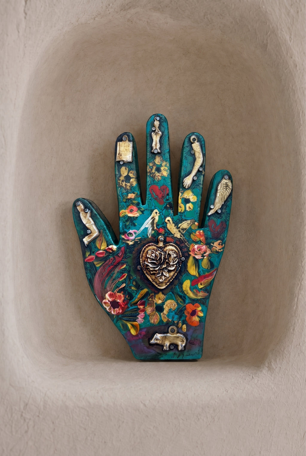 Mano con Milagros – Turchese