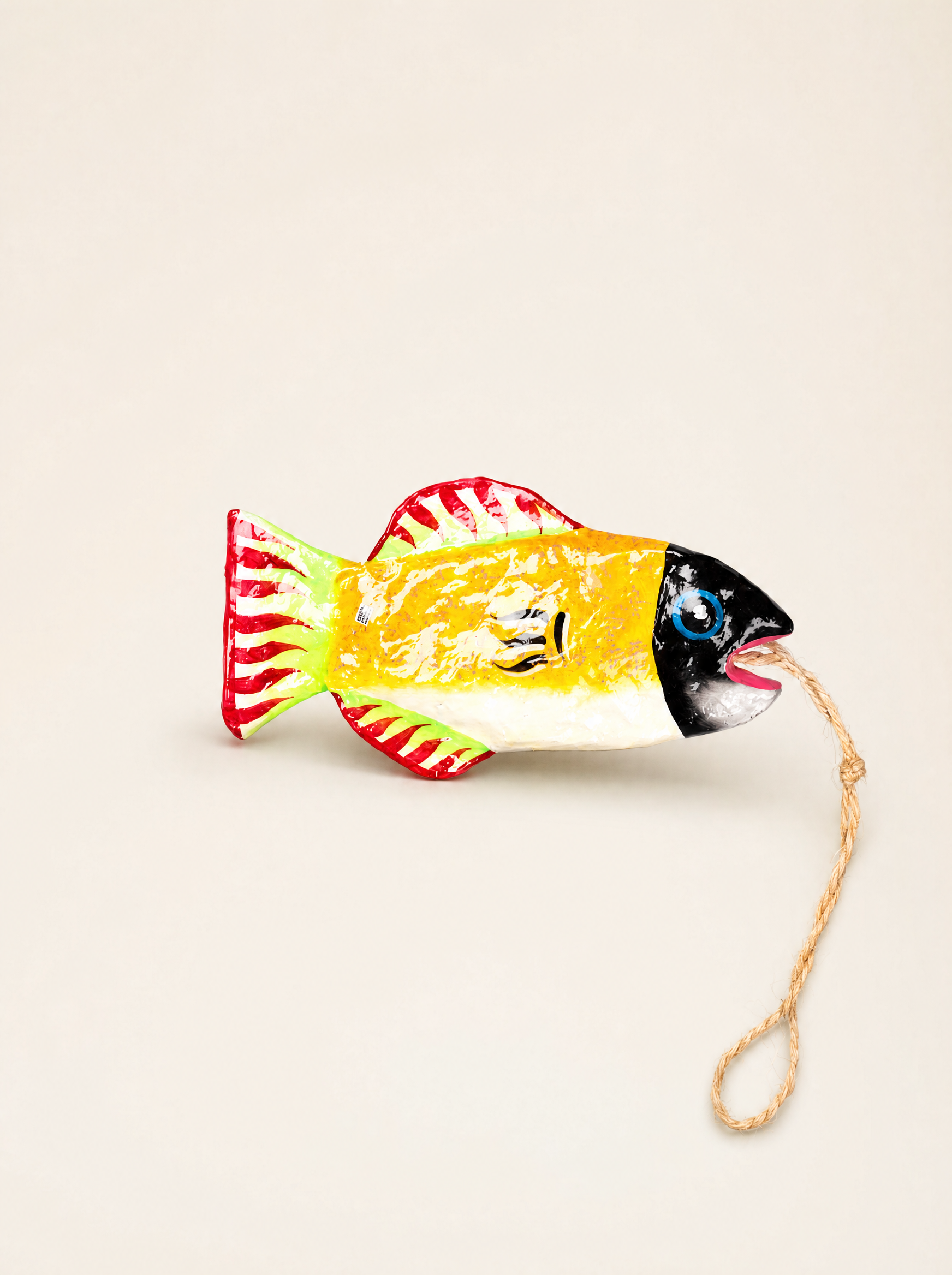Happy Fish in Papier-Mâché