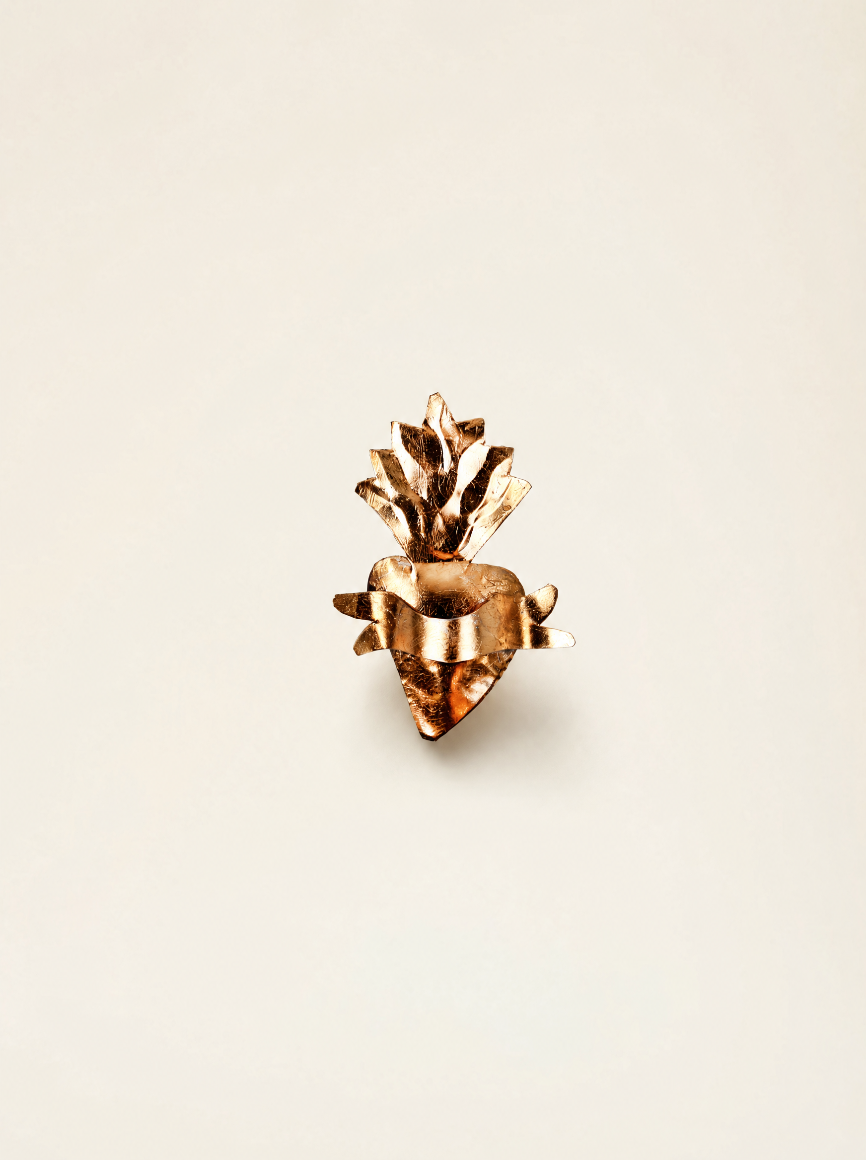 Mini Sacro Cuore con Listone Oro