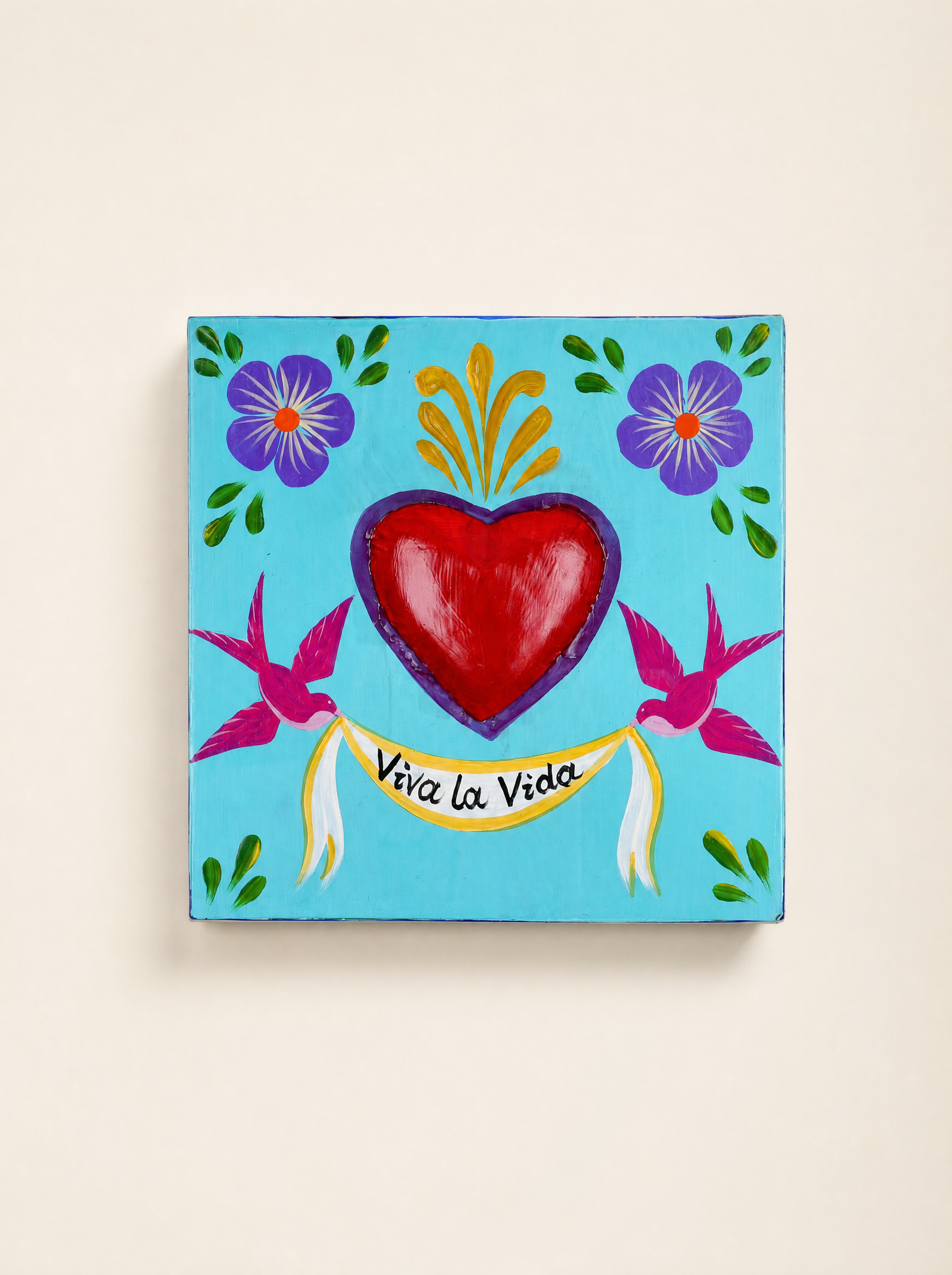 Boîte en métal "Viva la Vida"