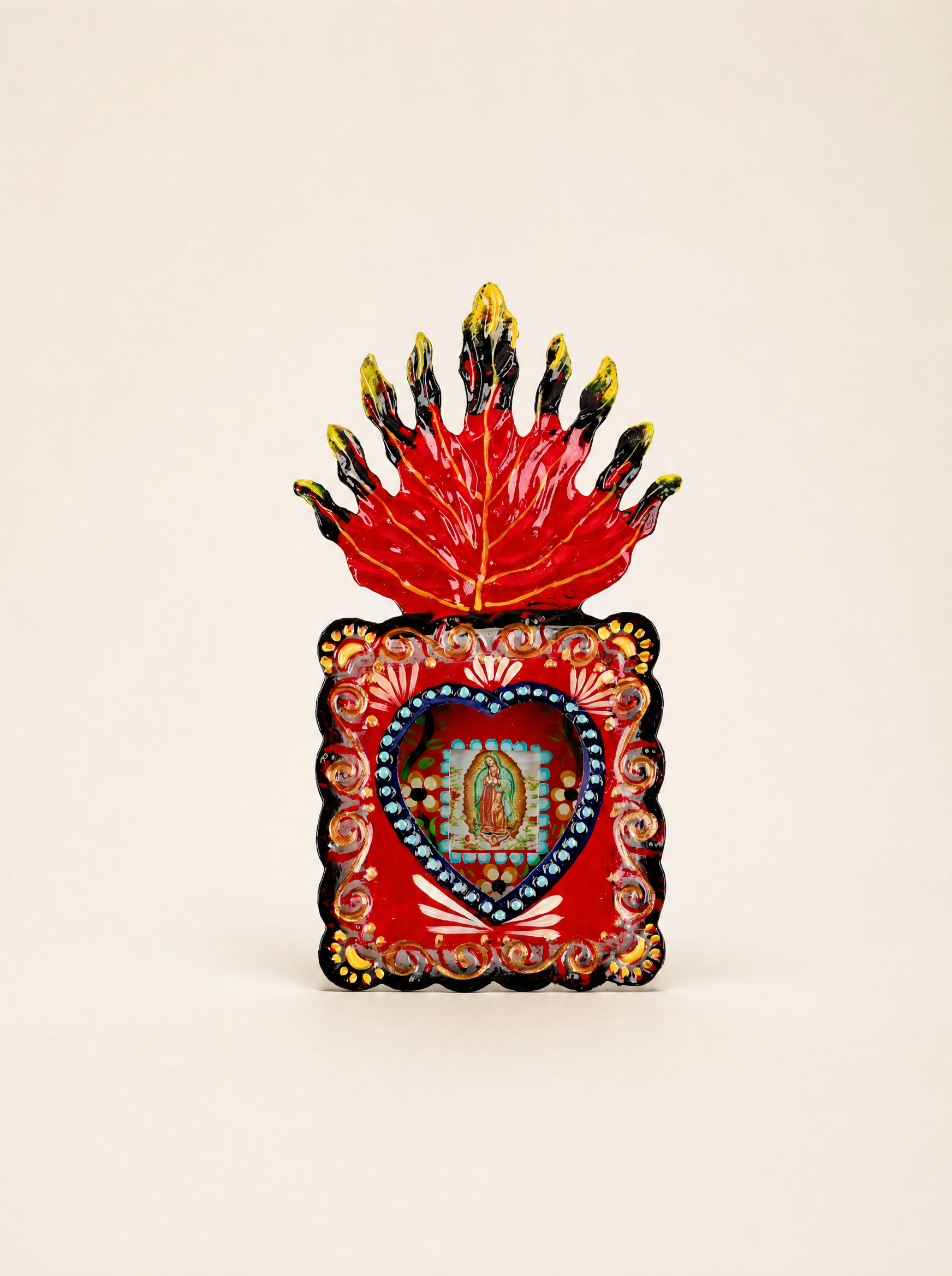 Vitrine Guadalupe avec Flamme