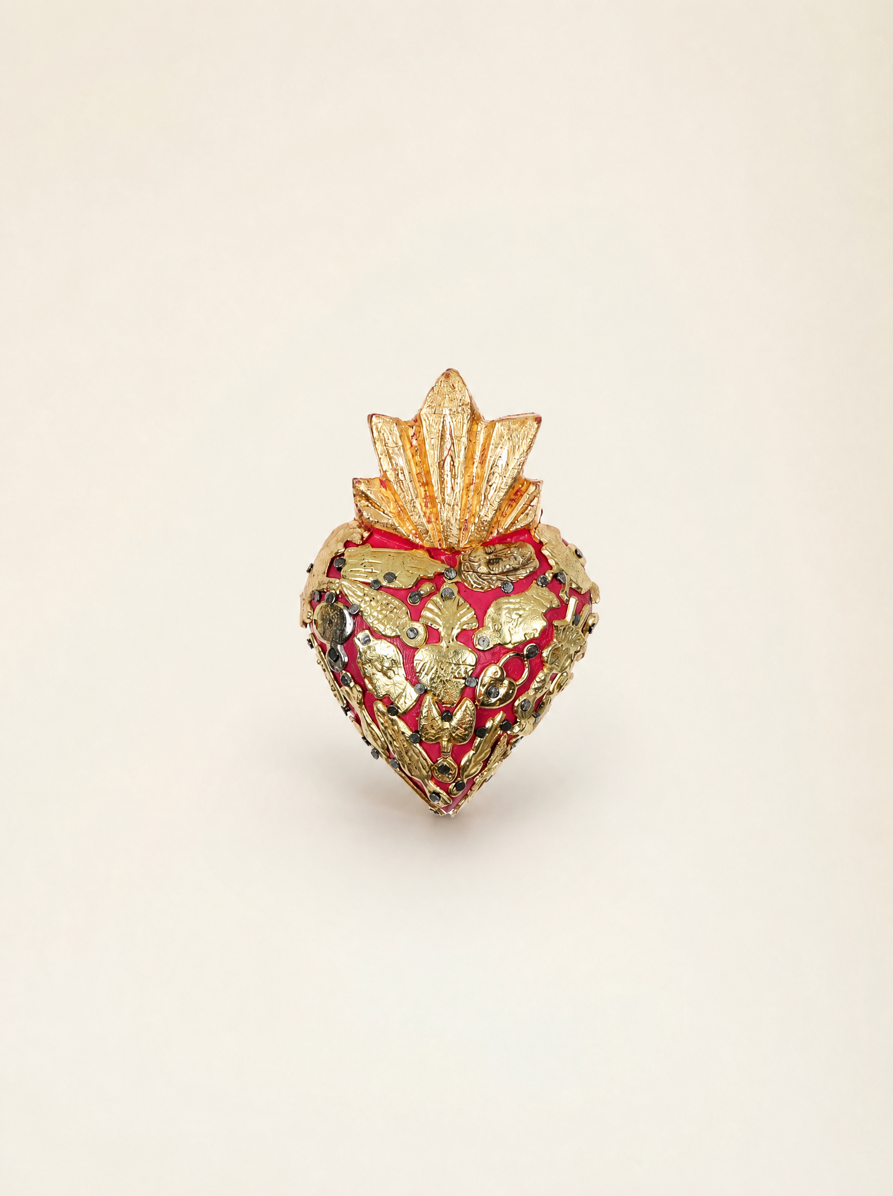 Mini Cuore Sacro con Milagros