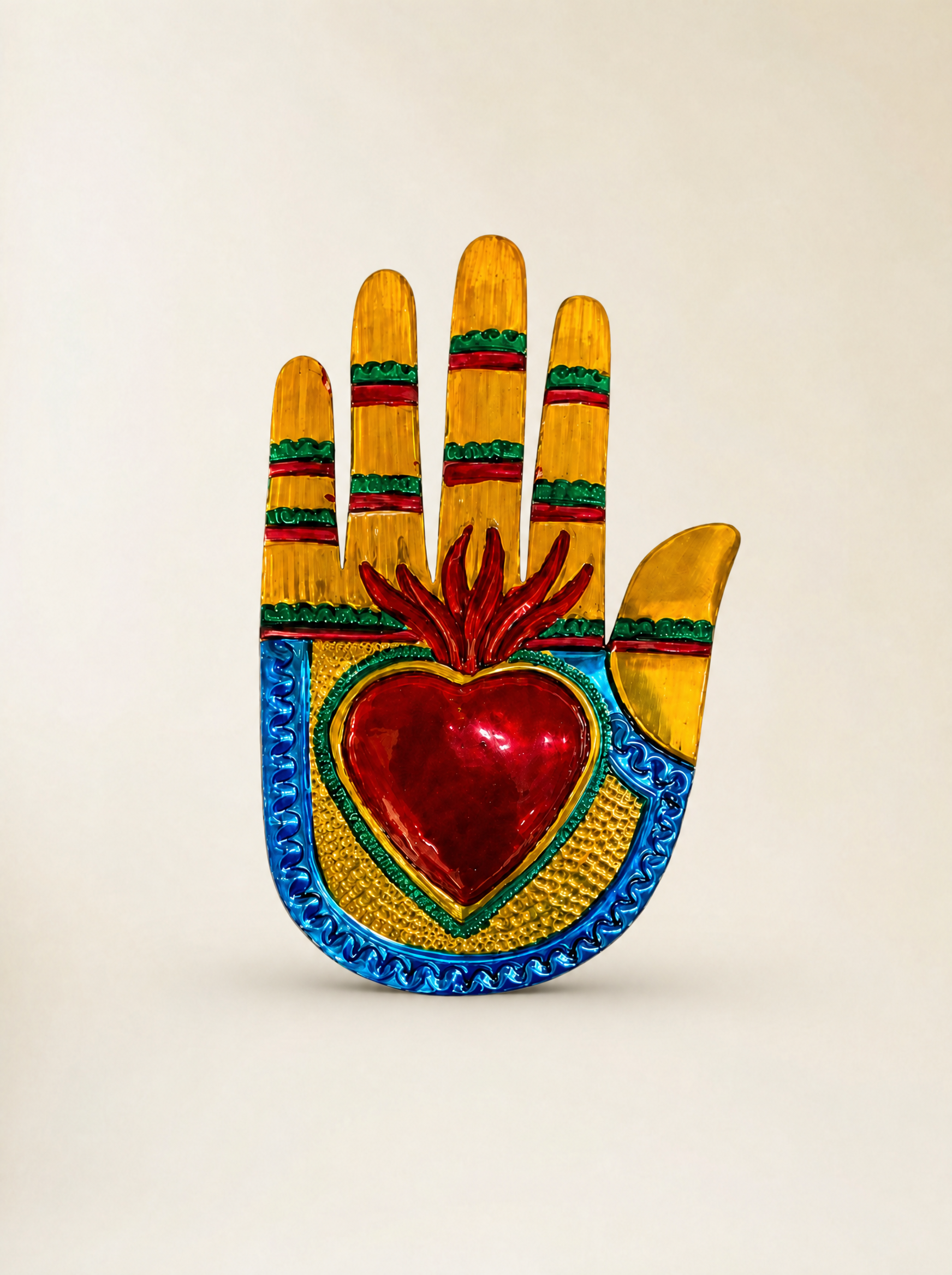 "Vintage Design" Hand with Sacred Heart