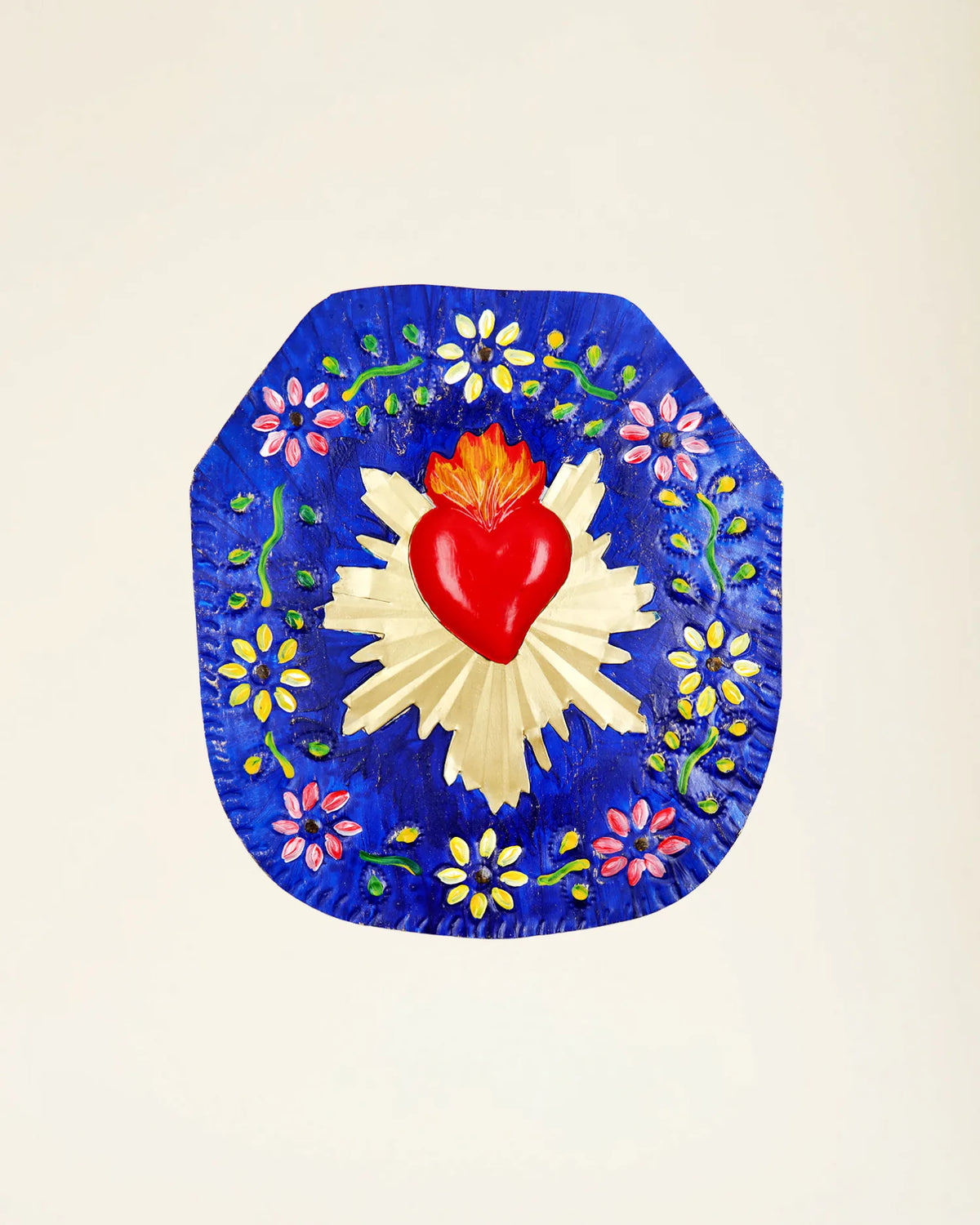 Placca Floreale Ex Voto