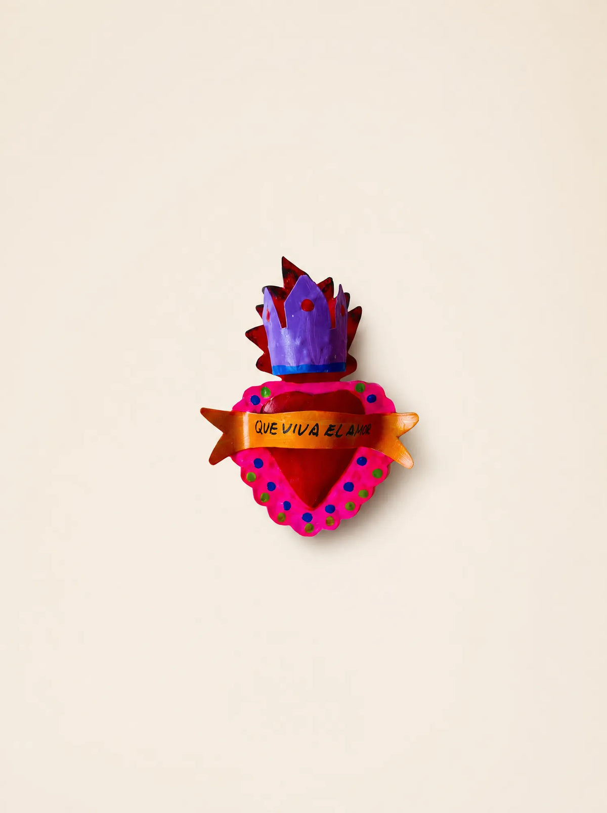 Cœur avec phrase d'amour