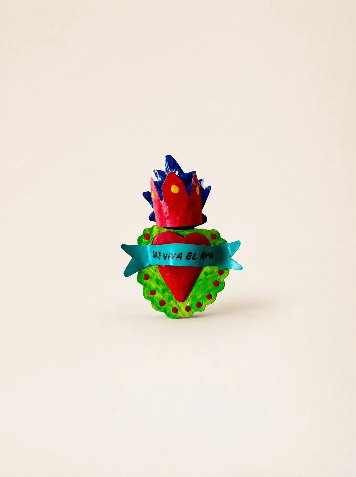 Cœur avec phrase d'amour