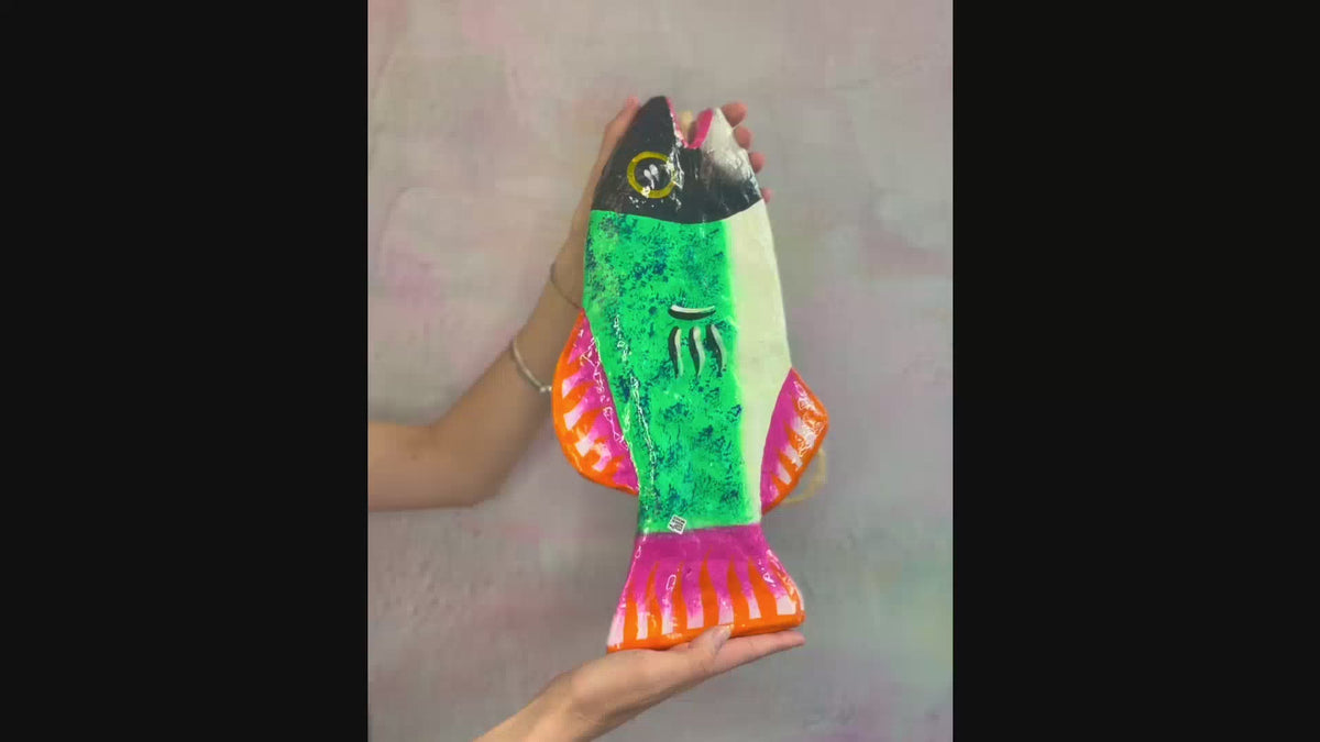 Poisson Mural Surréaliste