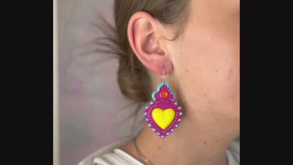 Orecchini Corazón Tradicional