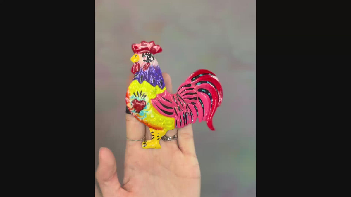 Porte-serviette Coq