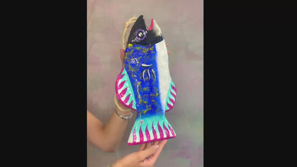 Surrealist Mural Fish