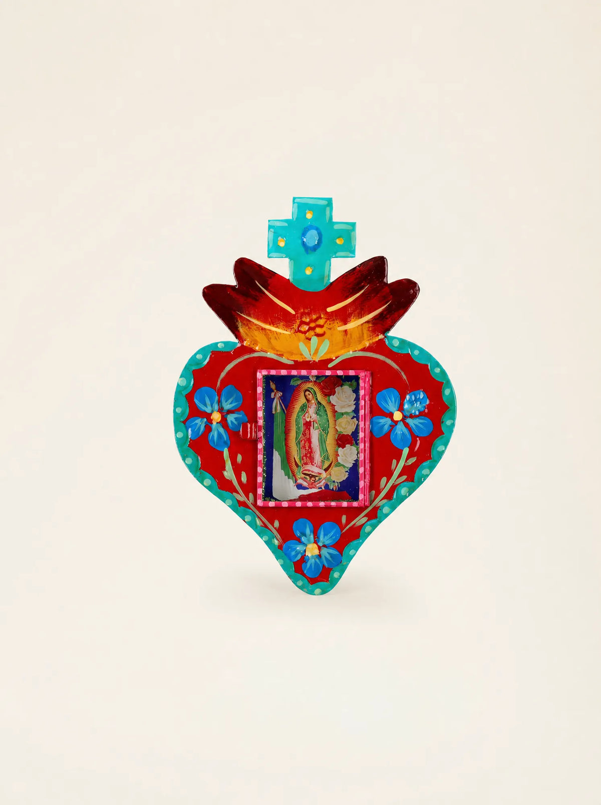Vitrine grand cœur Guadalupe