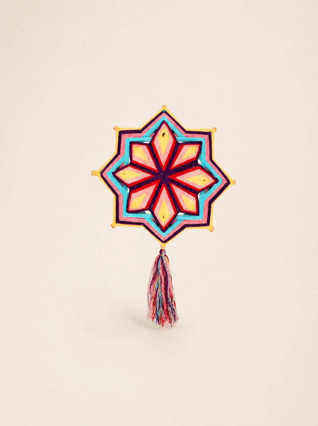Décoration Mandala en Laine