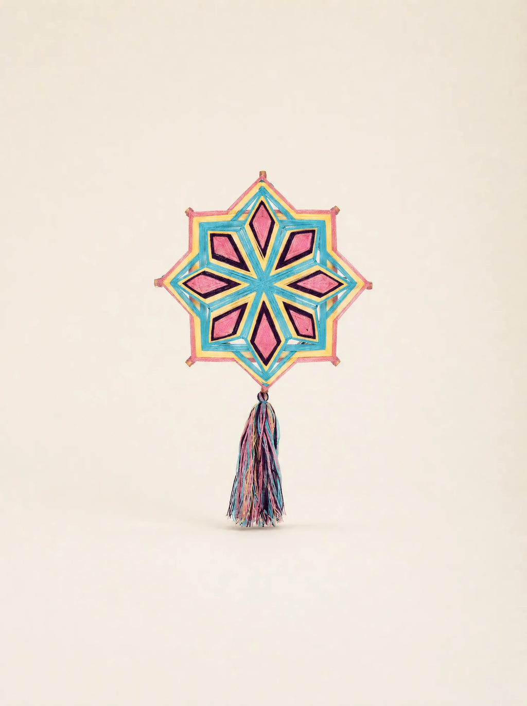 Décoration Mandala en Laine