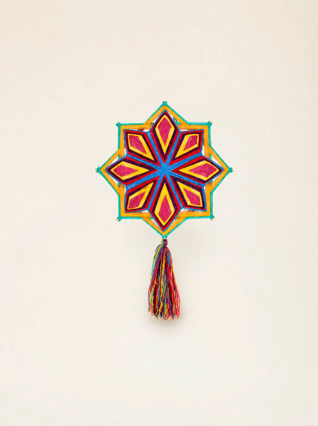 Décoration Mandala en Laine