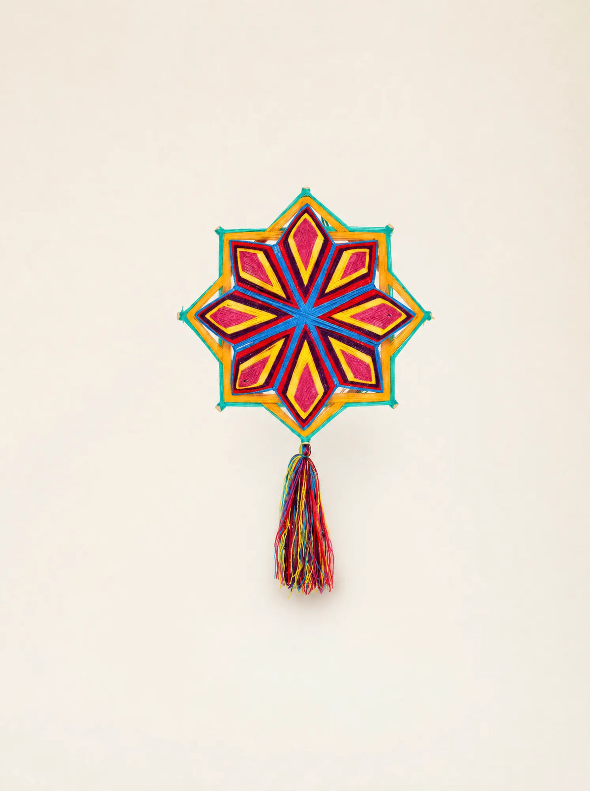 Décoration Mandala en Laine