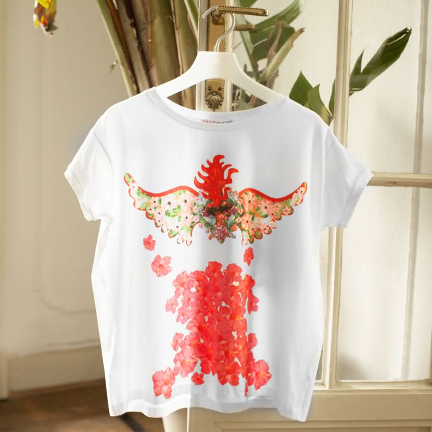 T-Shirt "Cuore Alato"